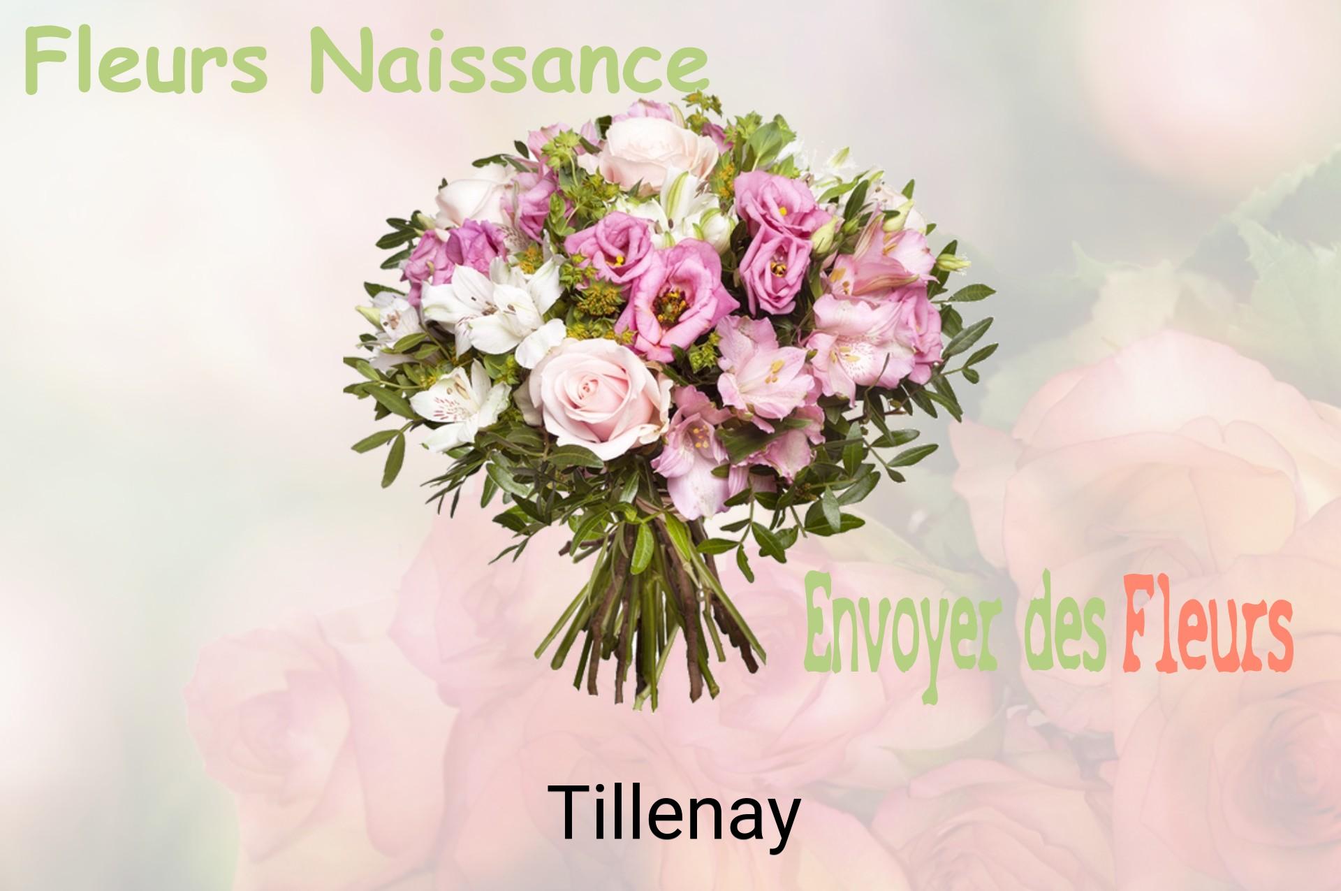 Bouquet de fleurs de naissance livré à Tillenay